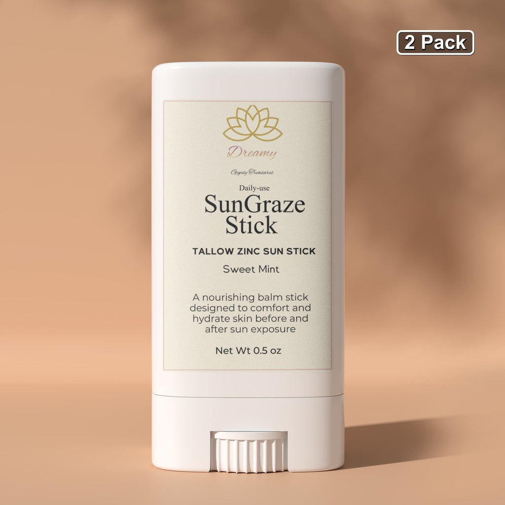 2 Pack Tallow Zinc Sun Stick