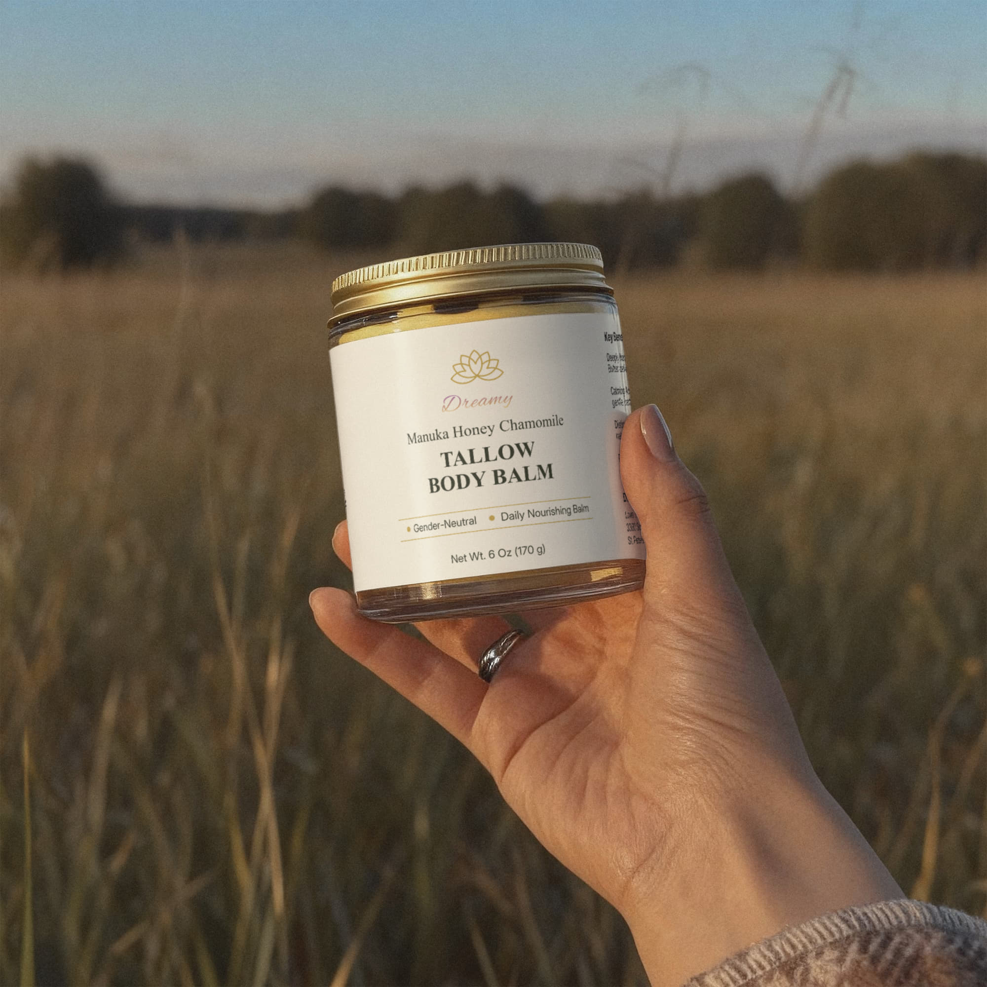 Manuka Honey Chamomile Tallow Body Balm